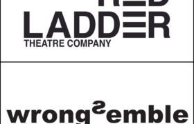 Red Ladder Theatre Company and Wrongsemble logos